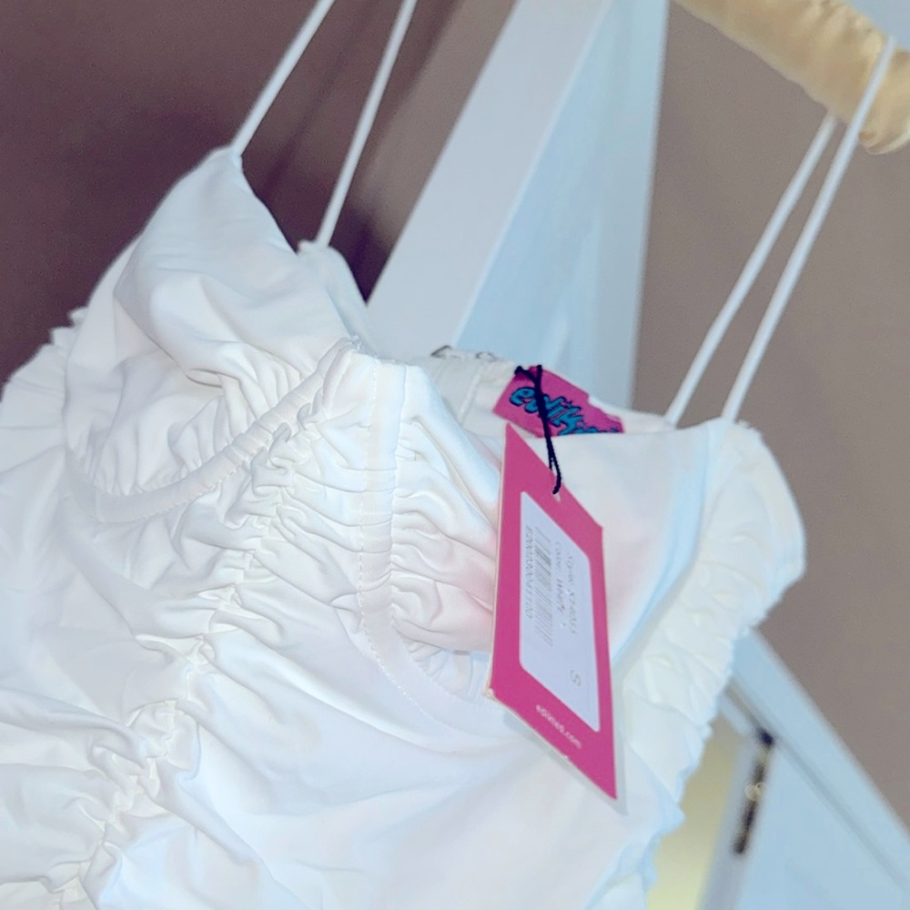 EDITKED, Women’s, White “It Girl” Party Dress